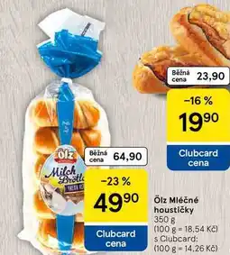Tesco Ölz Mléčné houstičky, 350 g nabídka
