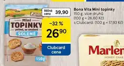 Tesco Bona Vita Mini topinky, 150 g nabídka