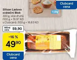 Tesco Silisan Ladovo sváteční Blok, 300 g, více druhů nabídka