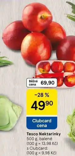 Tesco Tesco Nektarinky, 500 g, balené nabídka