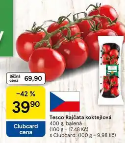 Tesco Tesco Rajčata koktejlová, 400 g, balená nabídka