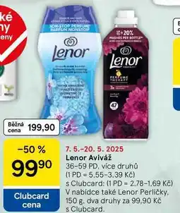 Tesco Lenor Aviváž, 36-59 PD, více druhů nabídka