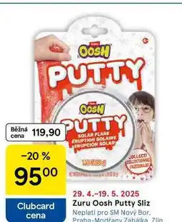 Tesco Zuru Oosh Putty Sliz nabídka
