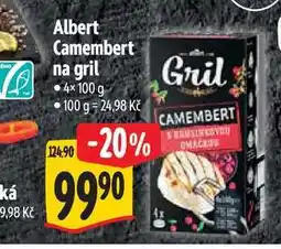 Albert Albert Camembert na gril 4x100 g nabídka