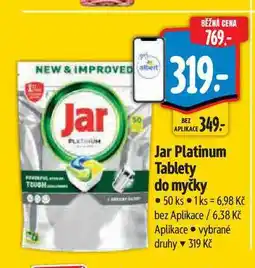 Albert Jar Platinum Tablety do myčky 50 ks nabídka