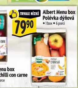 Albert Albert Menu box Polévka dýňová 1 box nabídka