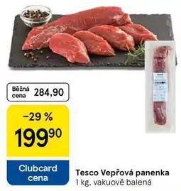 Tesco Tesco Vepřová panenka, 1 kg nabídka