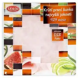 Albert Le & Co Krůtí prsní šunka nejvyšší jakosti 100g nabídka