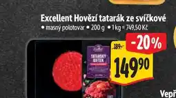 Albert Excellent Hovězí tatarák ze svíčkové 200 g nabídka