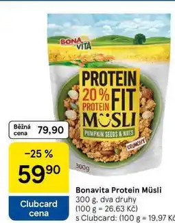 Tesco Bonavita Protein Müsli, 300 g nabídka