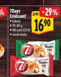 Albert 7Days Croissant balený 70-80 g nabídka