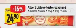Albert Albert Listové těsto rozválené 275 g nabídka
