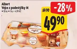 Albert Albert Vejce z podestýlky M 10 ks nabídka