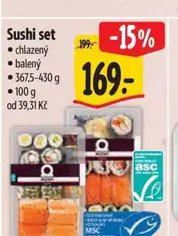Albert Sushi set 367,5-430 g nabídka