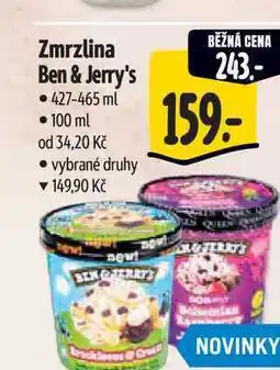 Albert Zmrzlina Ben & Jerry's 427-465 ml nabídka