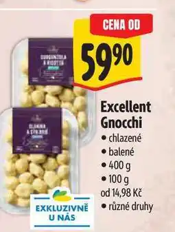 Albert Excellent Gnocchi chlazené balené 400 g nabídka