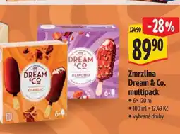 Albert Zmrzlina Dream & Co. multipack 6x120 ml nabídka