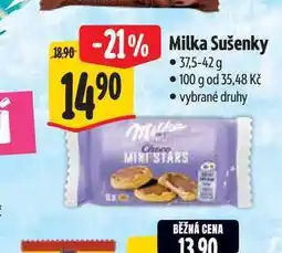 Albert Milka Sušenky 37,5-42 g nabídka