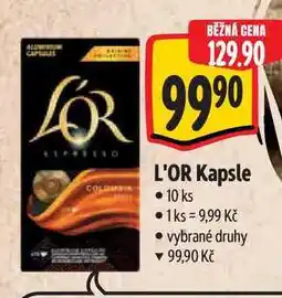 Albert L'OR Kapsle 10 ks nabídka