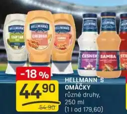 Flop HELLMANN S Omáčky nabídka