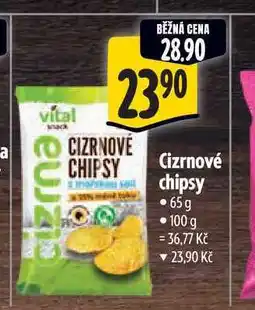 Albert Cizrnové chipsy 65g nabídka