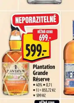 Albert Plantation Grande Réserve 0,7 l nabídka