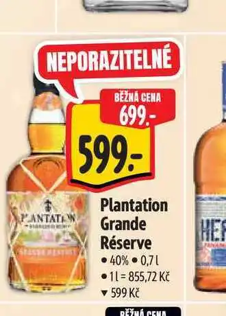 Albert Plantation Grande Réserve 0,7 l nabídka