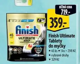 Albert Finish Ultimate Tablety do myčky 45 ks nabídka