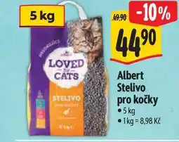 Albert Albert Stelivo pro kočky 5 kg nabídka