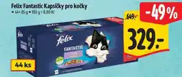 Albert Felix Fantastic Kapsičky pro kočky 44x 85 g nabídka