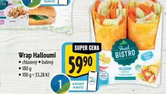 Albert Wrap Halloumi 180 g nabídka