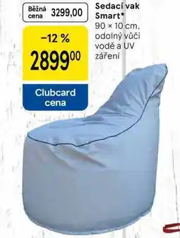 Tesco Sedací vak Smart, 90 x 10 cm. odolný vůči vodě a UV nabídka
