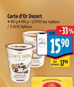 Albert Carte d'Or Dezert 140 g nabídka