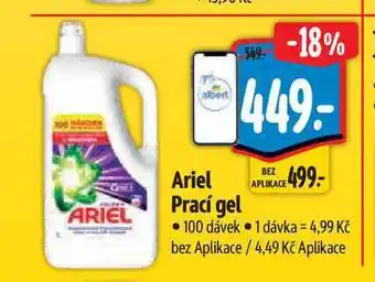 Albert Ariel prací gel 100dávek nabídka