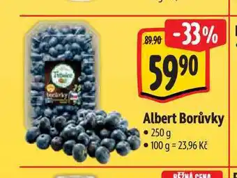 Albert Albert Borůvky 250 g nabídka