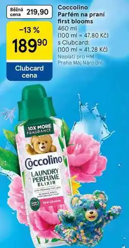 Tesco Coccolino Parfém na praní first blooms, 460 ml nabídka
