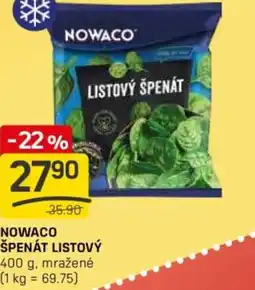 Flop Nowaco špenát listový nabídka