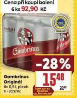 Billa Gambrinus Originál nabídka