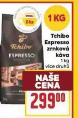 Billa Tchibo Espresso zrnková Κάνα nabídka