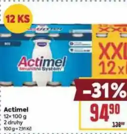 Billa Actimel nabídka