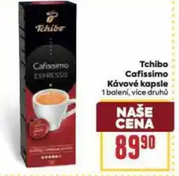 Billa Tchibo Cafissimo Κάνονé kapsle nabídka