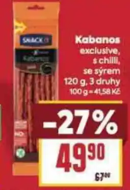 Billa Kabanos exclusive nabídka