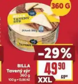 Billa BILLA Taveny syr nabídka