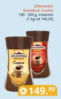 Potraviny CZ Jihlavanka Standard, Crema nabídka