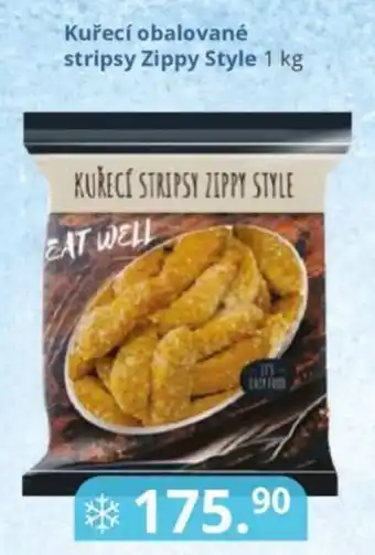Potraviny CZ Kuřecí obalované stripsy Zippy Style nabídka