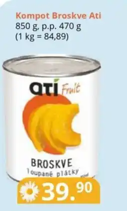 Potraviny CZ Kompot Broskve Ati nabídka