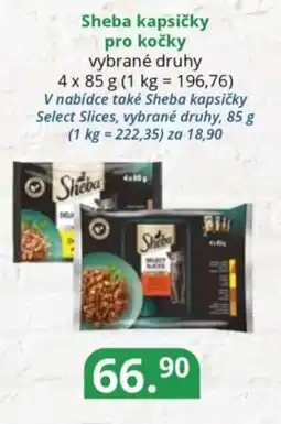 Potraviny CZ Sheba kapsičky pro kočky nabídka
