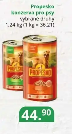 Potraviny CZ Propesko konzerva pro psy nabídka