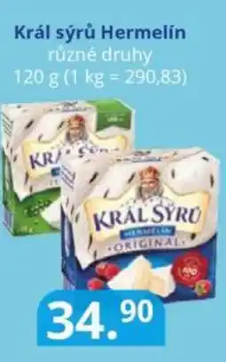 Potraviny CZ Král sýrů Hermelín nabídka