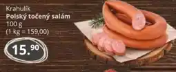 Potraviny CZ Krahulik Polský točený salám nabídka